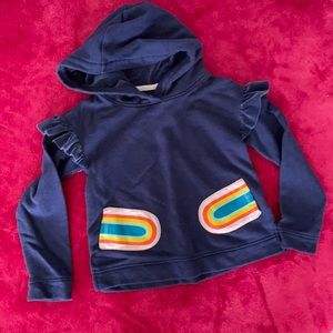 Blue Rainbow Hoodie